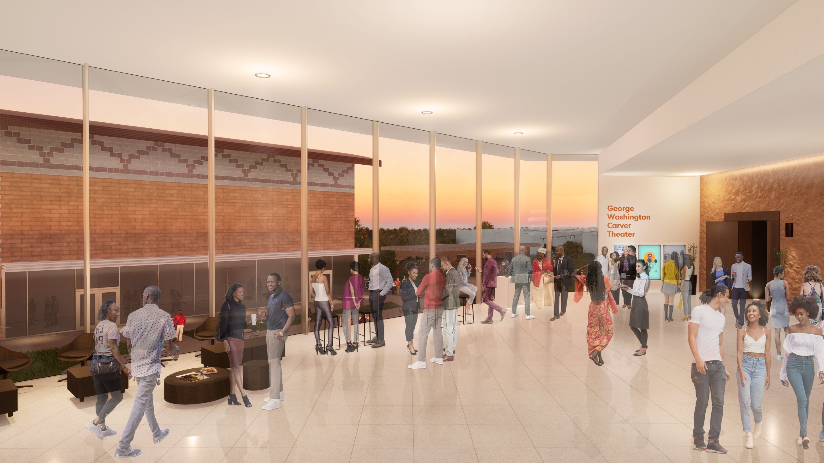theater lobby