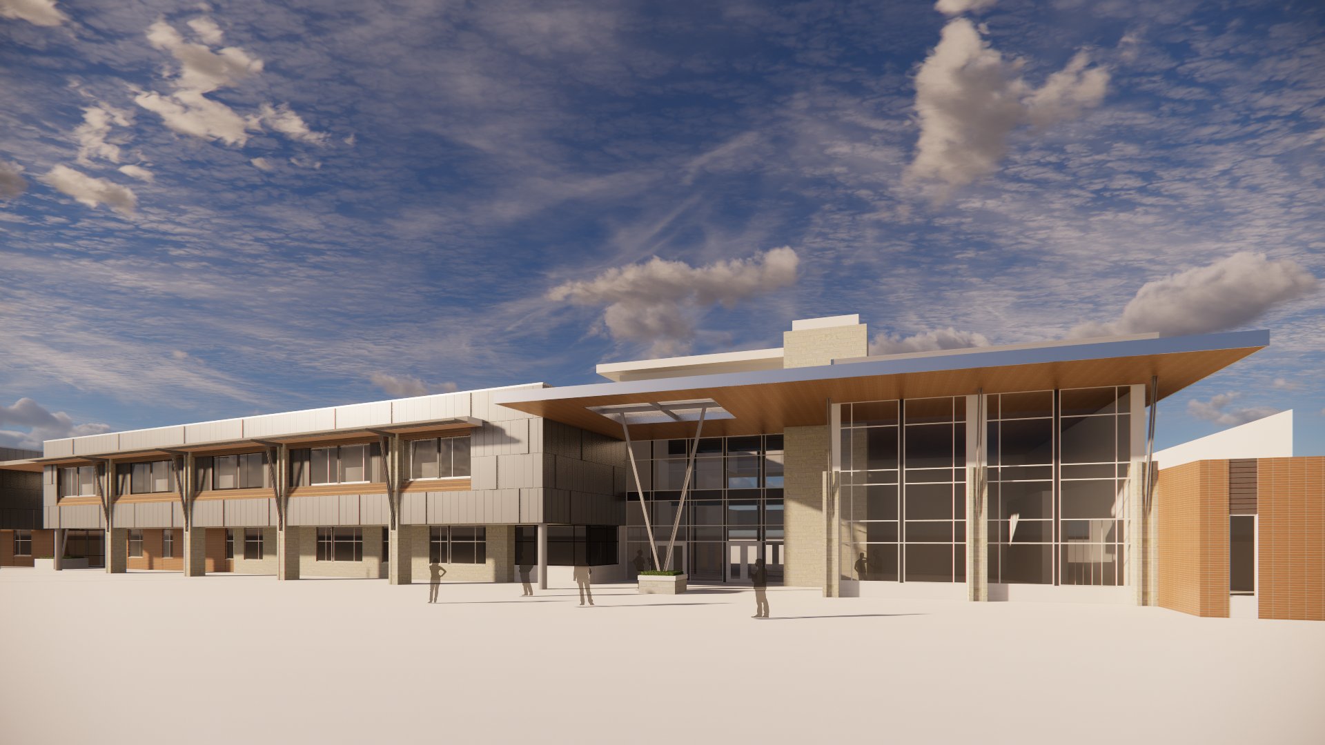 9th Grade Facade Entry