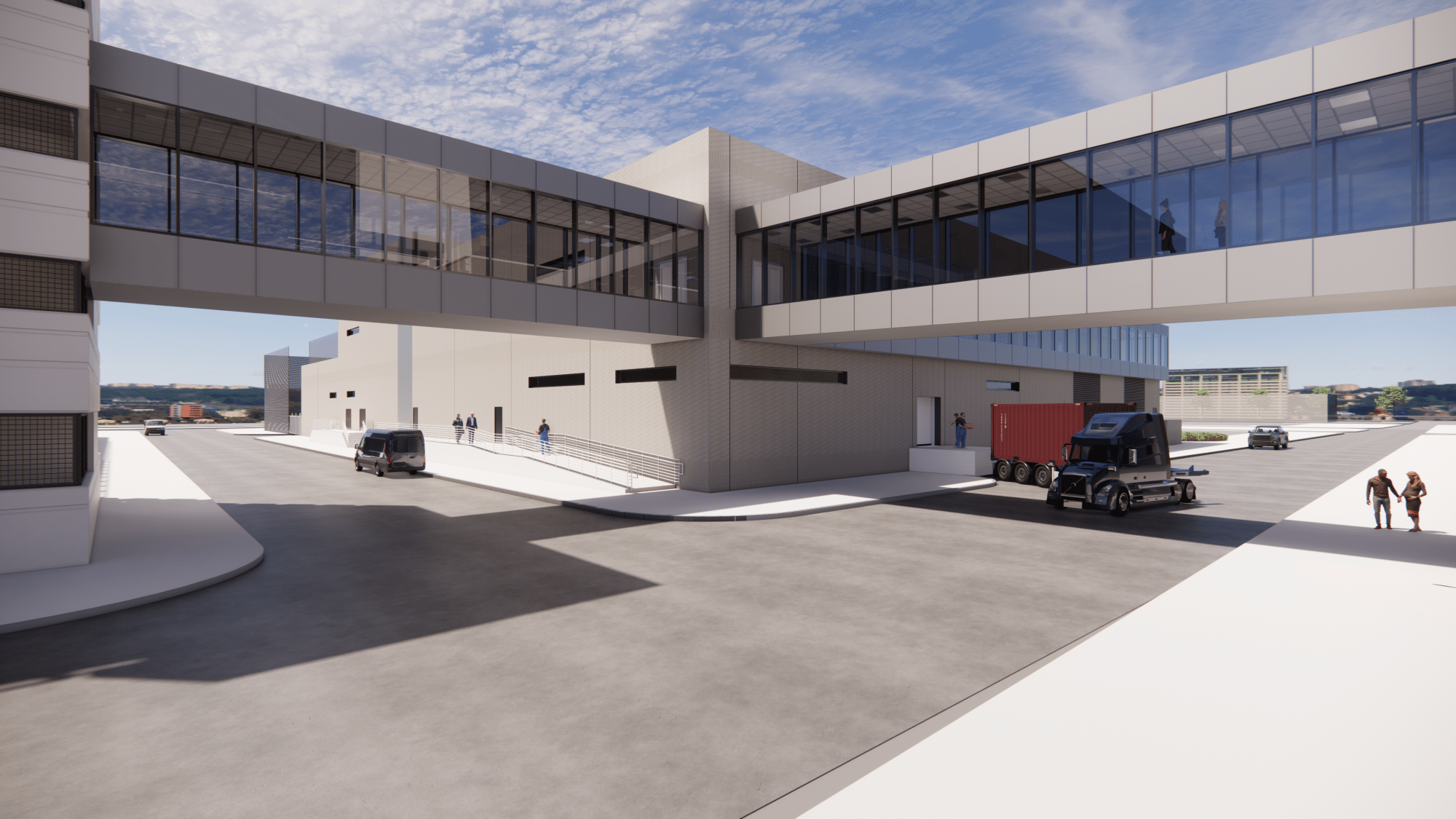 LBJ Hospital New Visitors Parking Garage & Central Unit Plant (CUP)